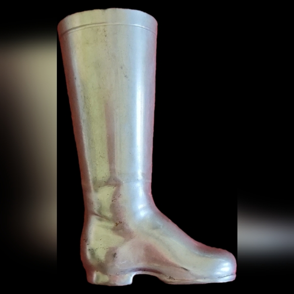 Silver Boot-Shaped Decorative Piece VintageEnglish Pewter